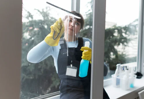 Nettoyage de vitres intérieures et extérieures à Colonne